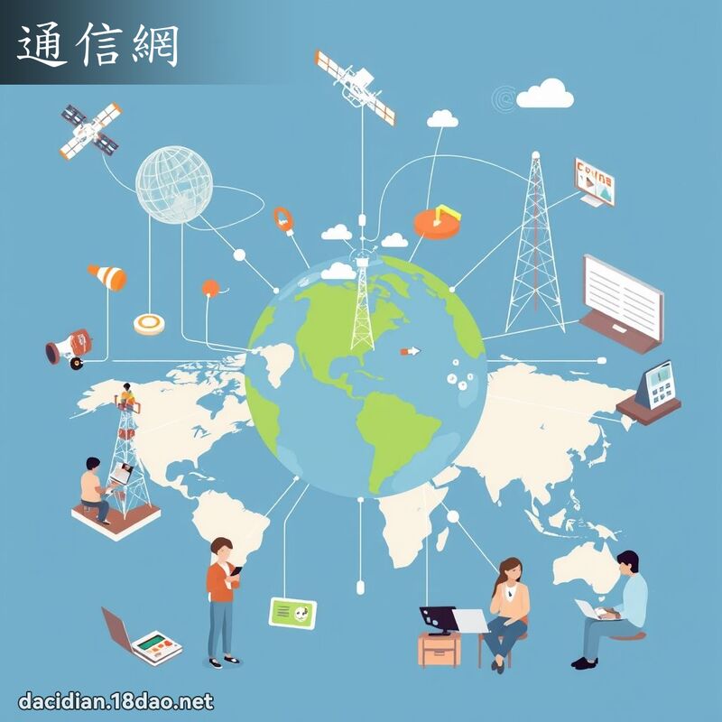 通信网 - 国语大辞典配图