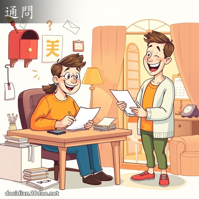 通问 - 国语大辞典配图