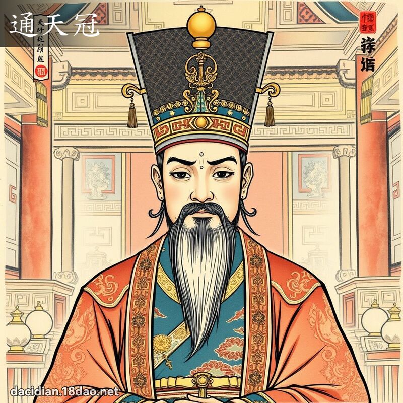 通天冠 - 国语大辞典配图