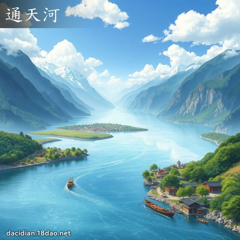 通天河 - 国语大辞典配图