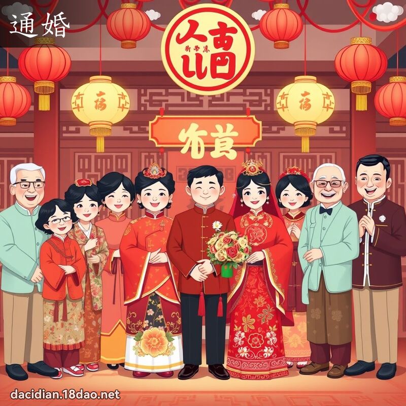 通婚 - 国语大辞典配图