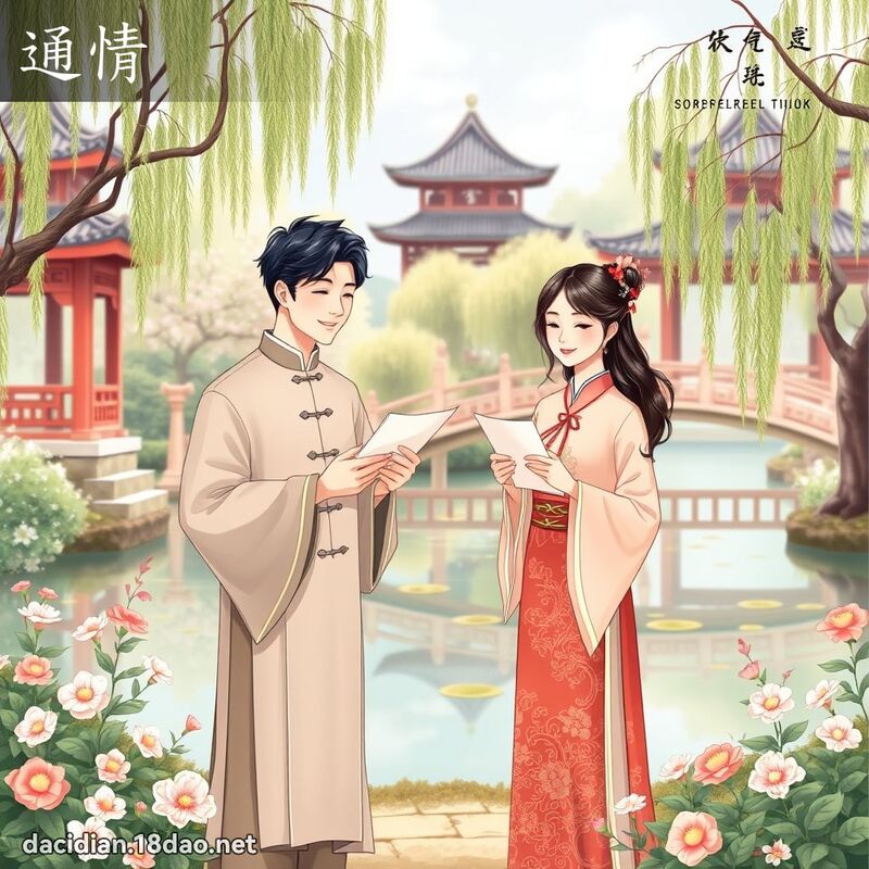 通情 - 国语大辞典配图