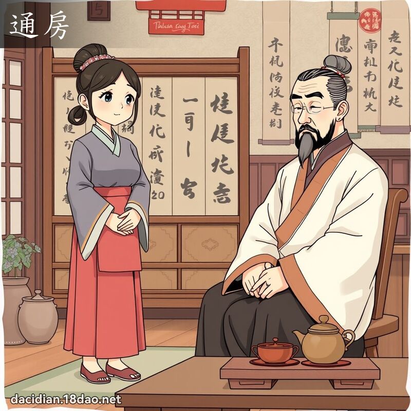 通房 - 國語大辭典配圖