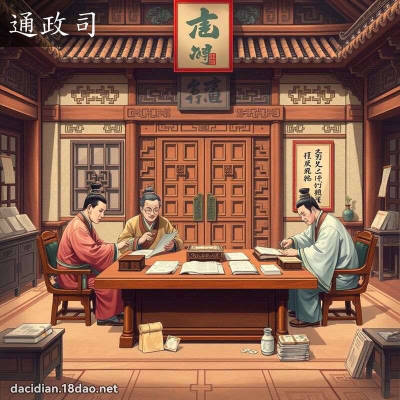 通政司 - 国语大辞典配图