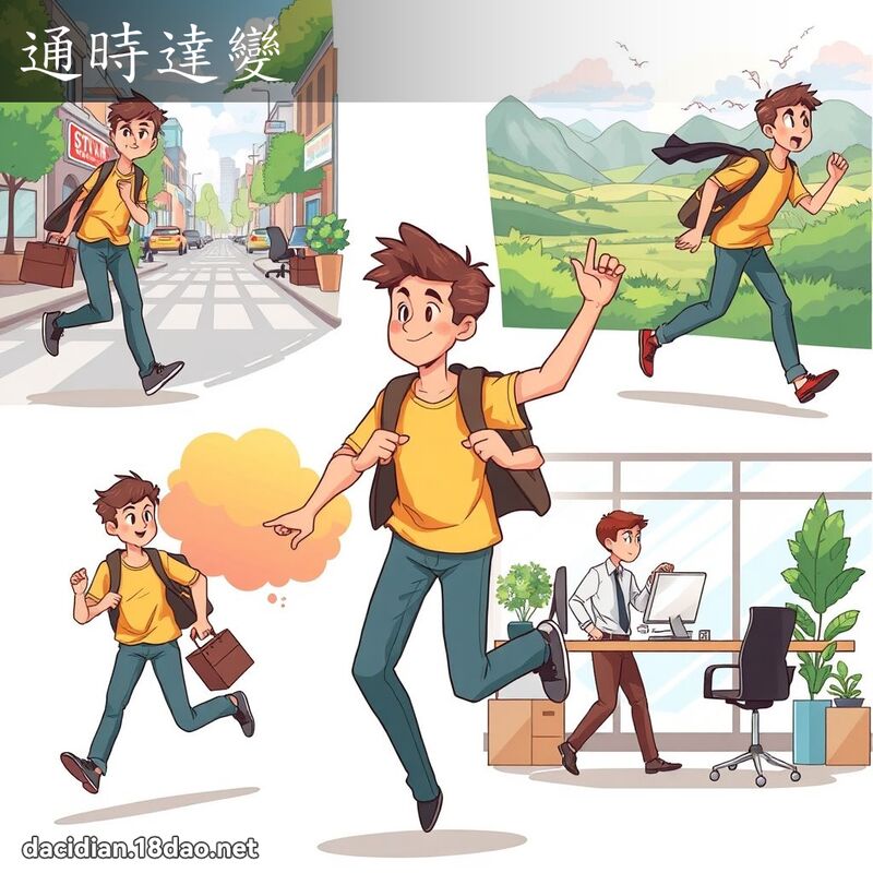 通時達變 - 國語大辭典配圖