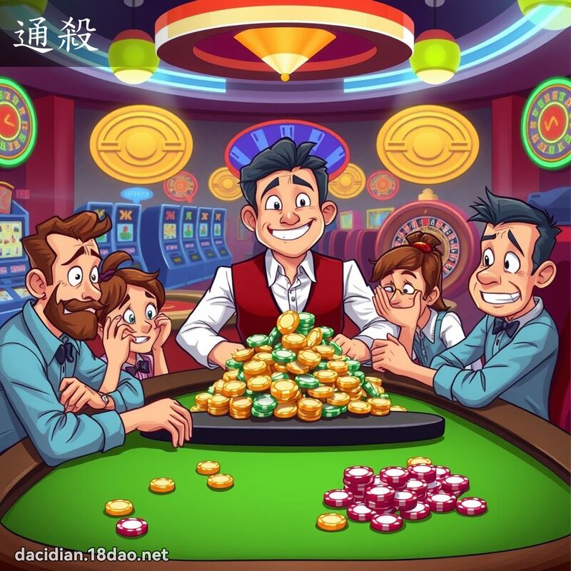 通杀 - 国语大辞典配图