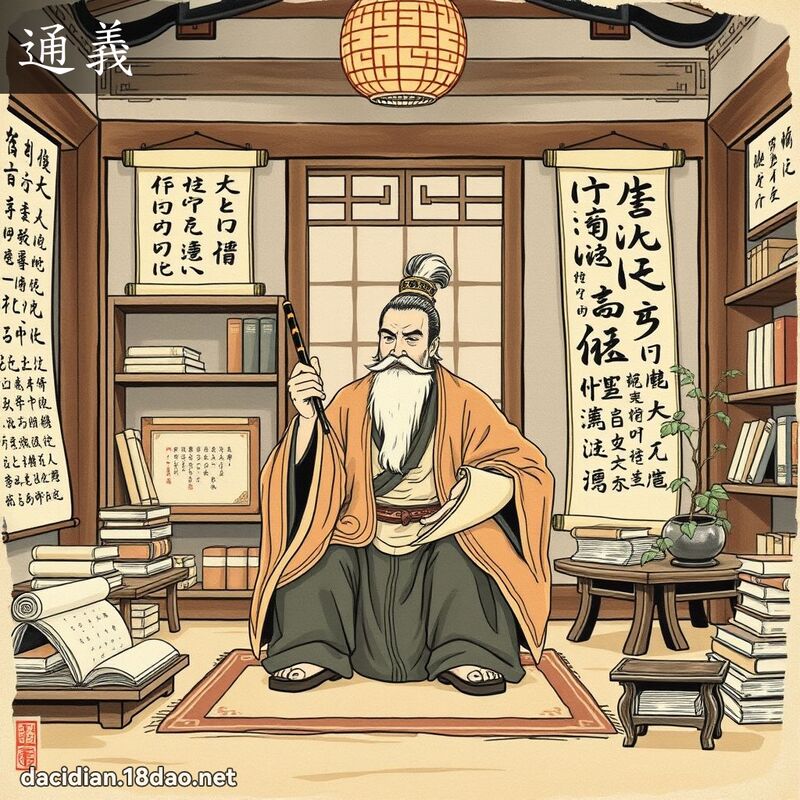 通義 - 國語大辭典配圖