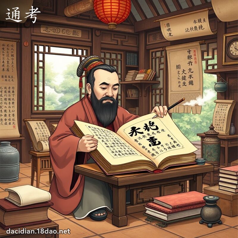 通考 - 国语大辞典配图