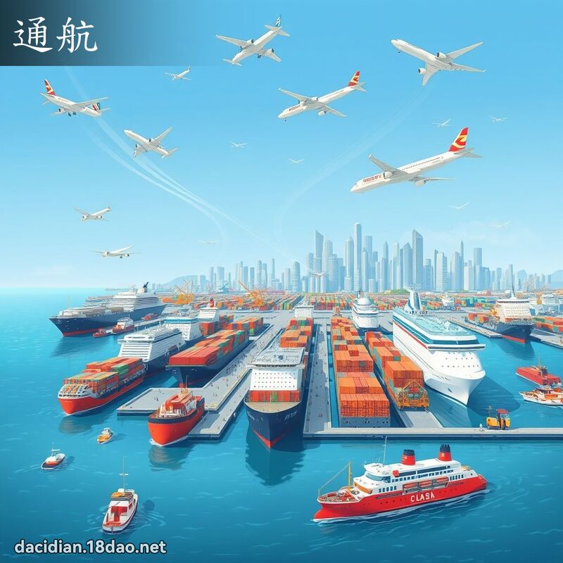 通航 - 國語大辭典配圖