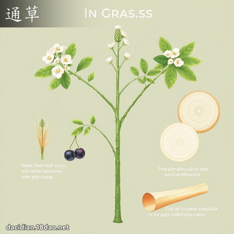 通草 - 國語大辭典配圖