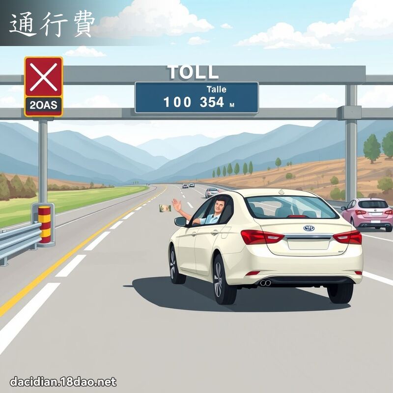 通行費 - 國語大辭典配圖