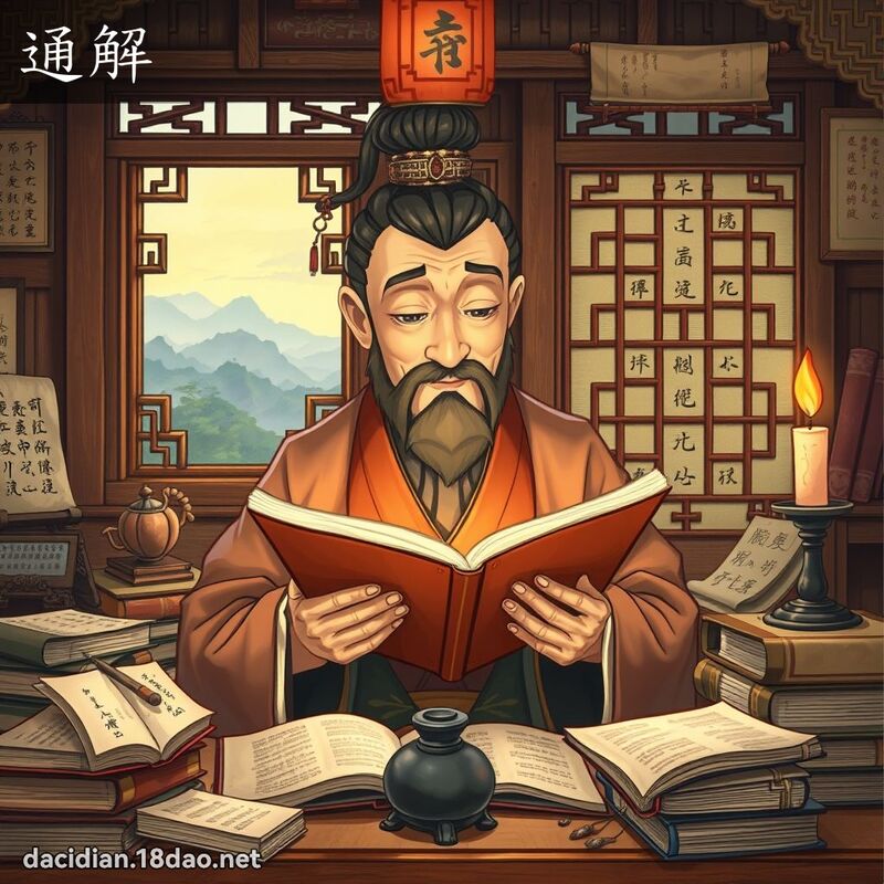 通解 - 国语大辞典配图