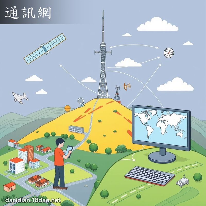 通讯网 - 国语大辞典配图