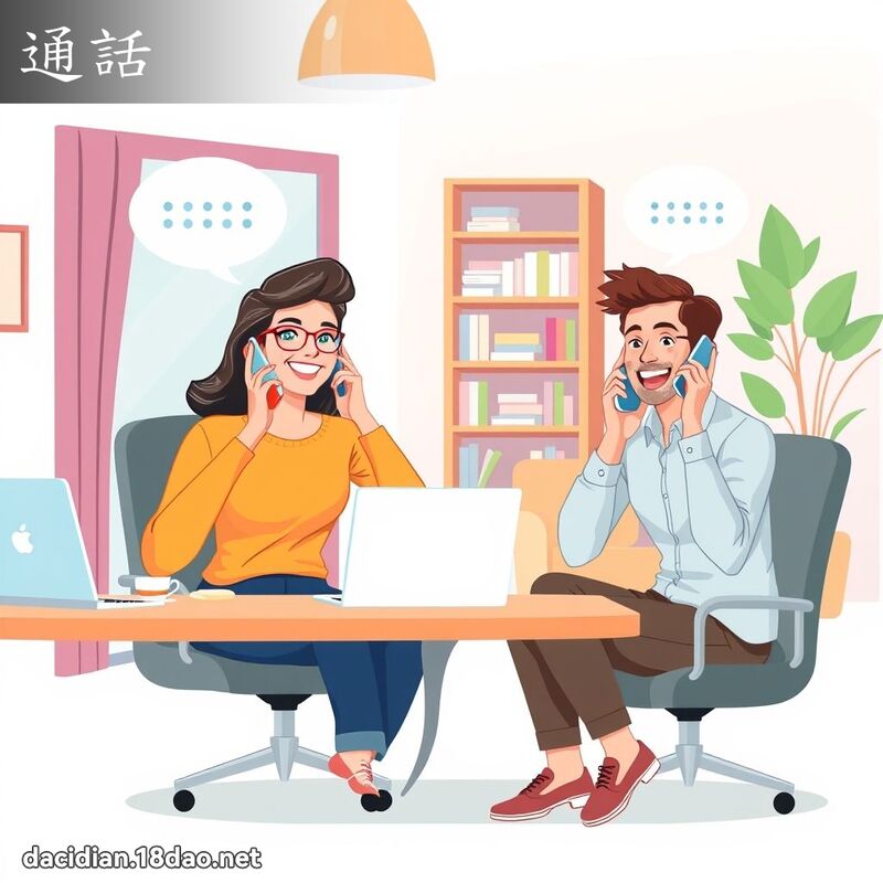 通话 - 国语大辞典配图