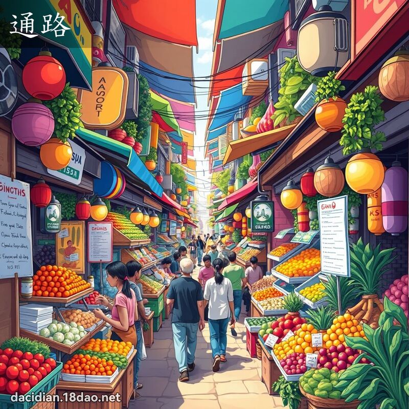 通路 - 國語大辭典配圖
