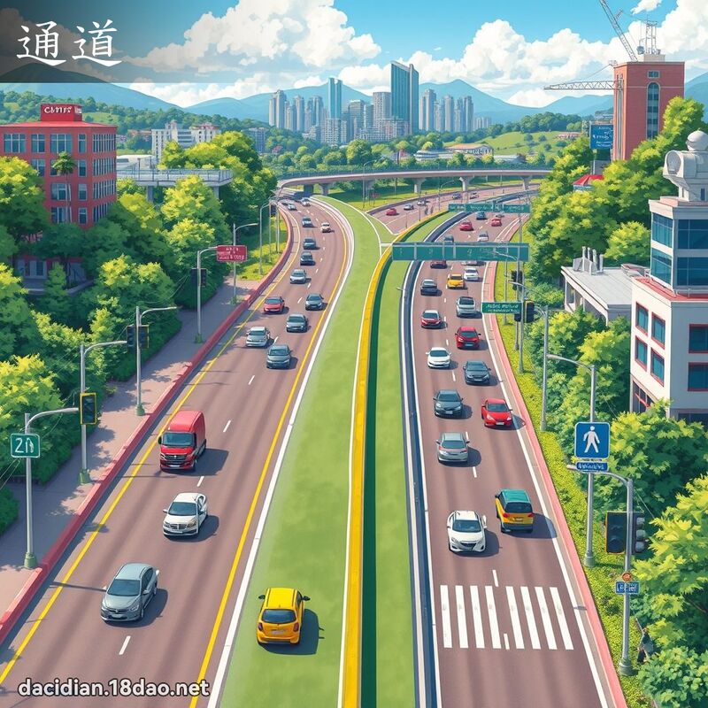 通道 - 國語大辭典配圖