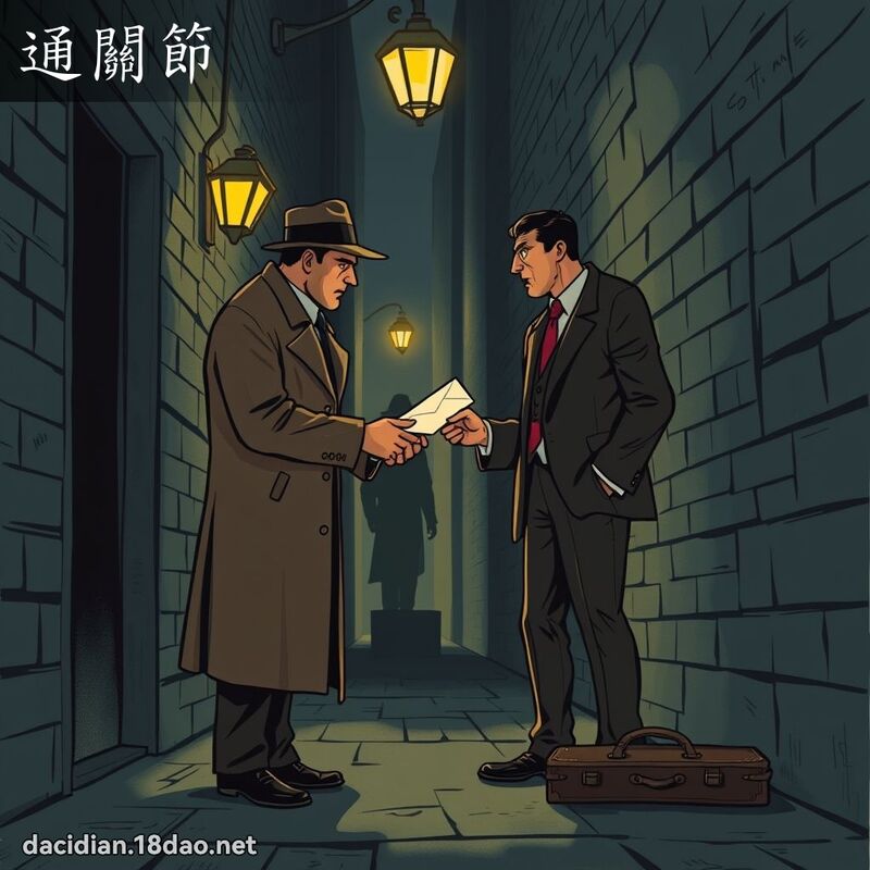 通關節 - 國語大辭典配圖
