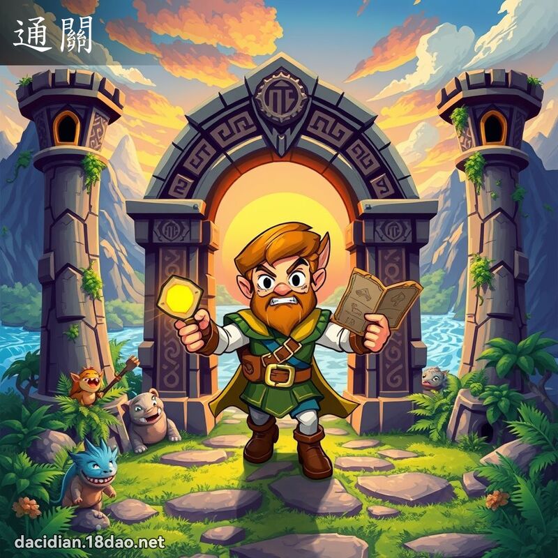通關 - 國語大辭典配圖