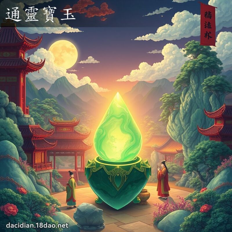 通靈寶玉 - 國語大辭典配圖