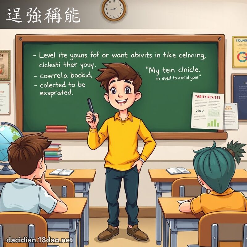 逞強稱能 - 國語大辭典配圖