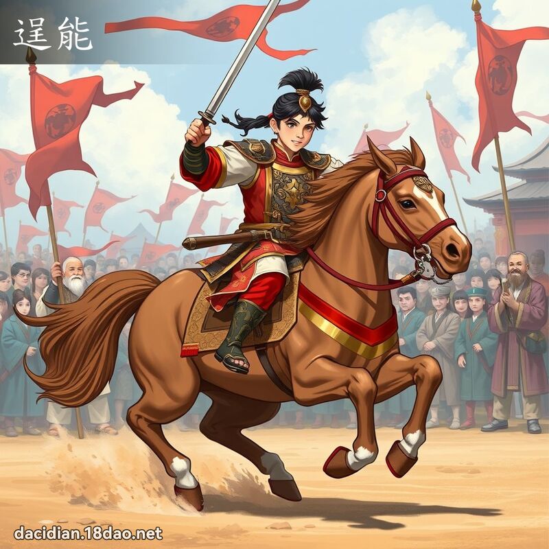 逞能 - 國語大辭典配圖