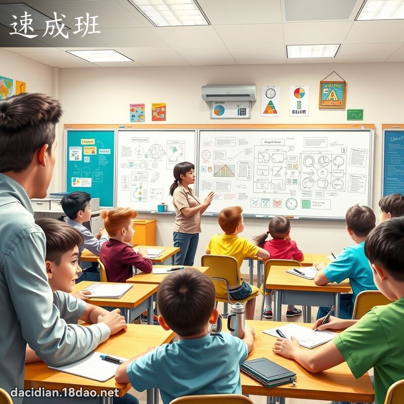 速成班 - 國語大辭典配圖