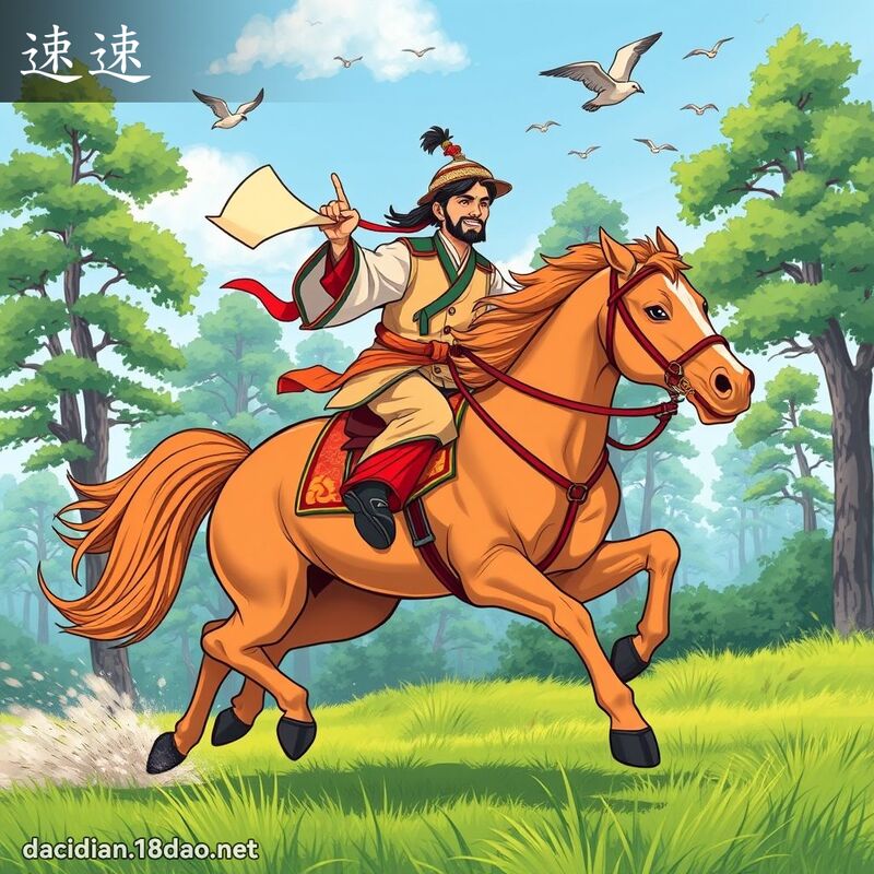 速速 - 國語大辭典配圖
