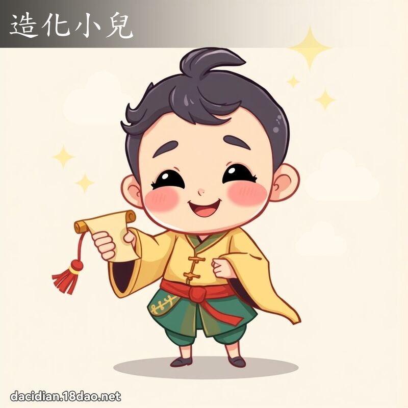 造化小兒 - 國語大辭典配圖