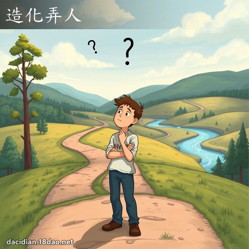 造化弄人 - 國語大辭典配圖