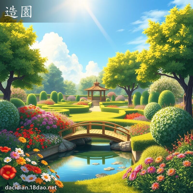 造园 - 国语大辞典配图