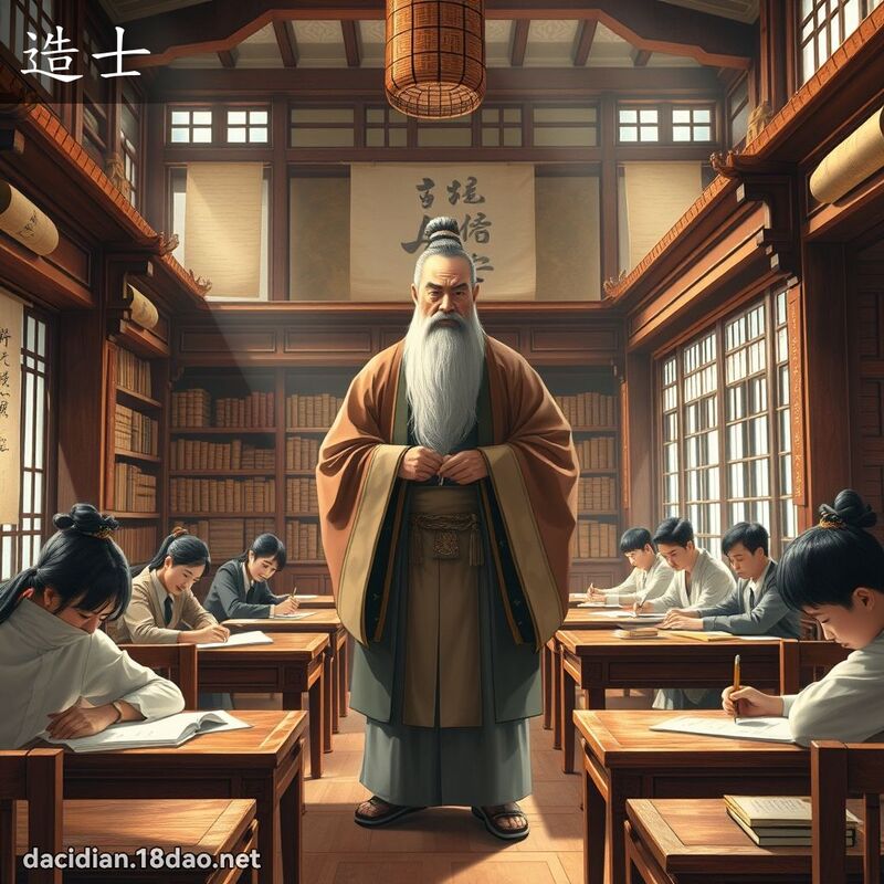 造士 - 國語大辭典配圖