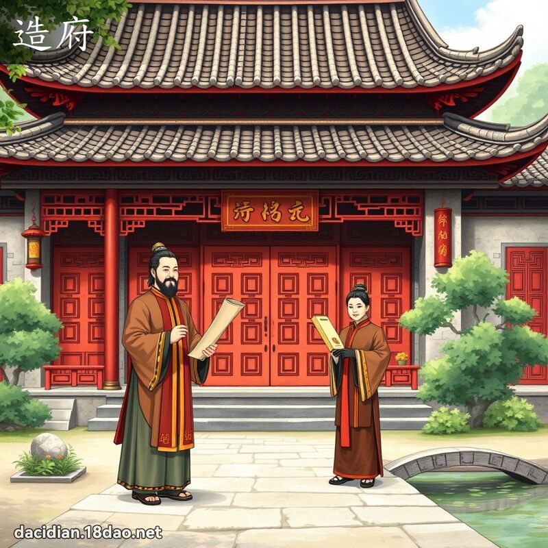 造府 - 國語大辭典配圖