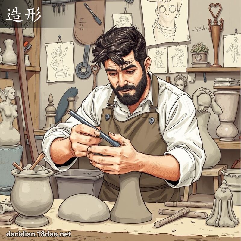造形 - 國語大辭典配圖