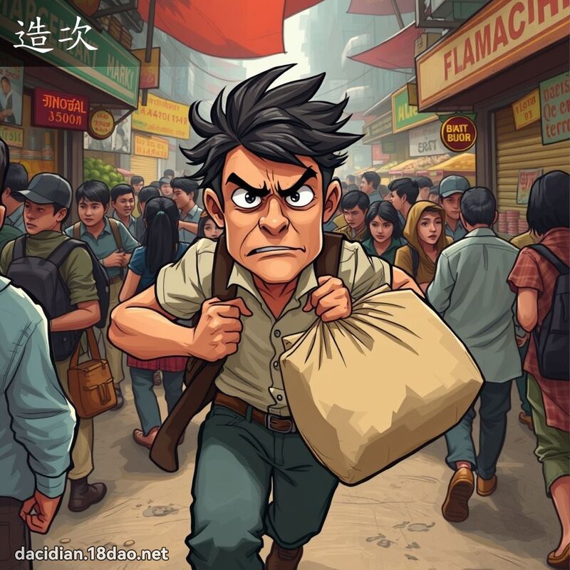 造次 - 国语大辞典配图