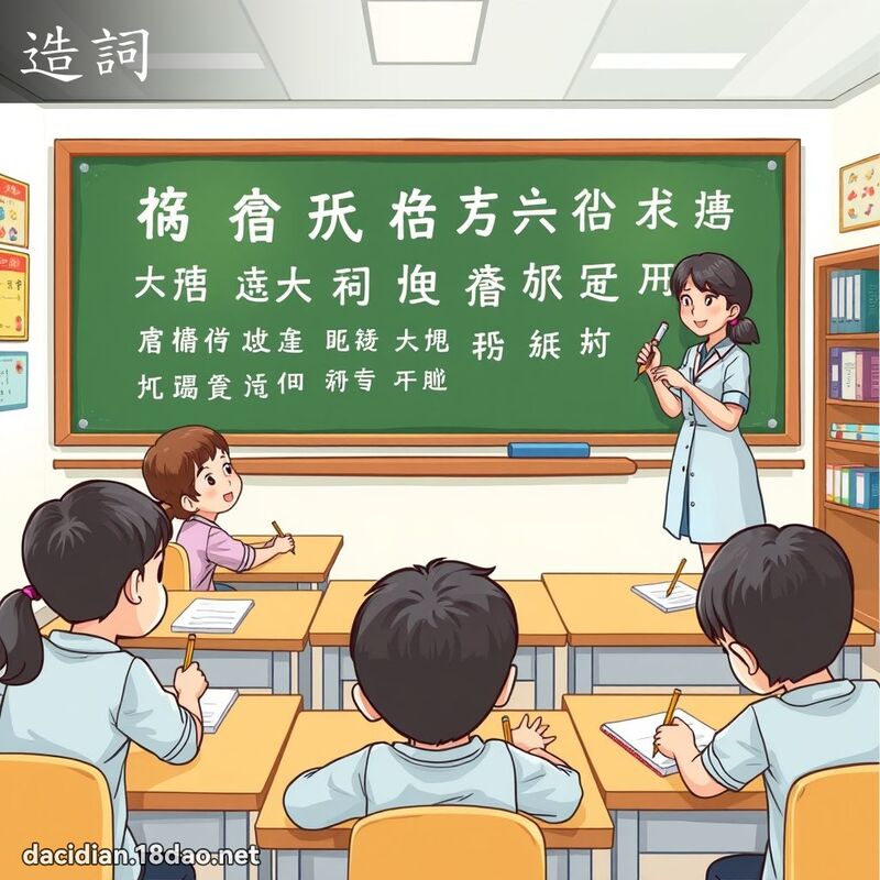 造詞 - 國語大辭典配圖