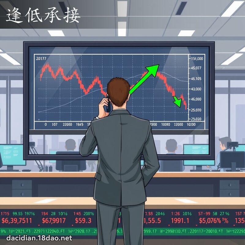 逢低承接 - 国语大辞典配图