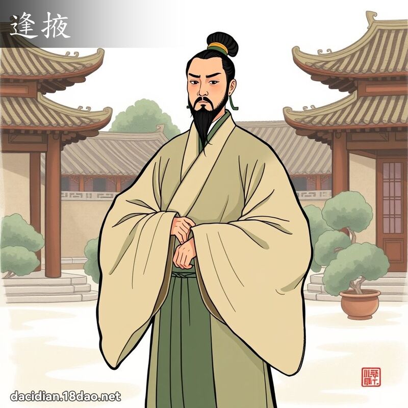 逢掖 - 國語大辭典配圖
