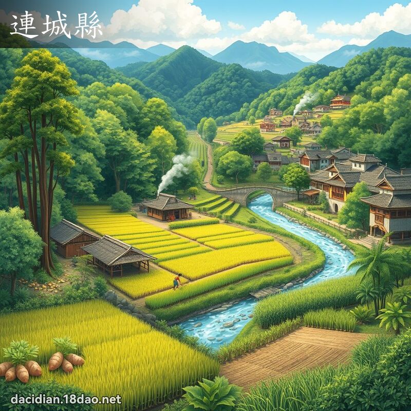 連城縣 - 國語大辭典配圖