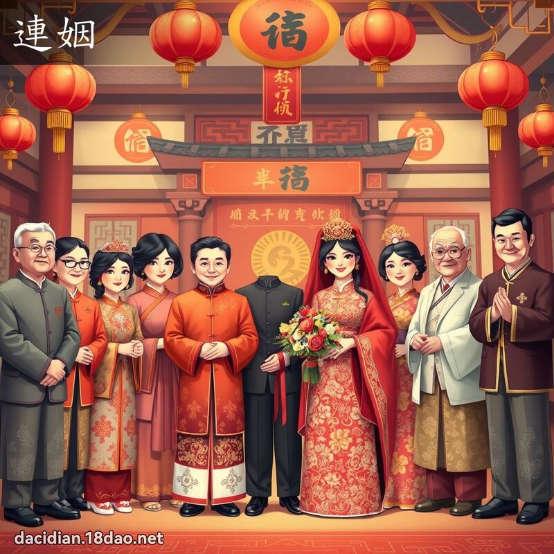 連姻 - 國語大辭典配圖