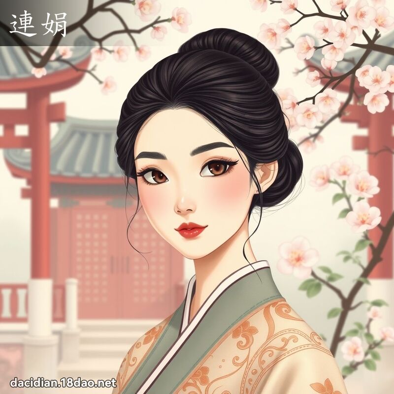 連娟 - 國語大辭典配圖