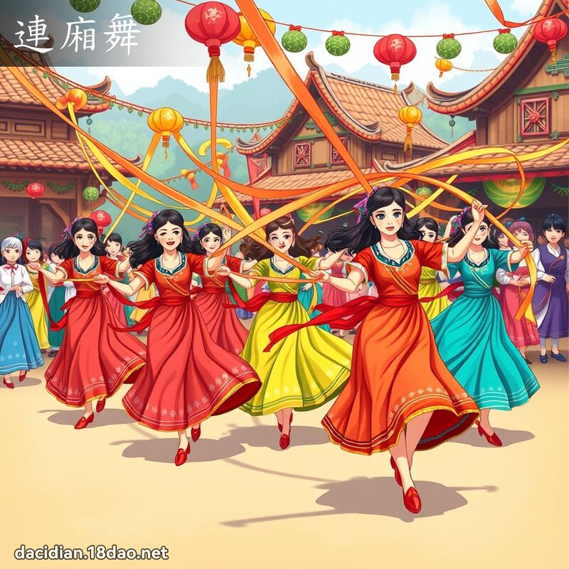 連廂舞 - 國語大辭典配圖