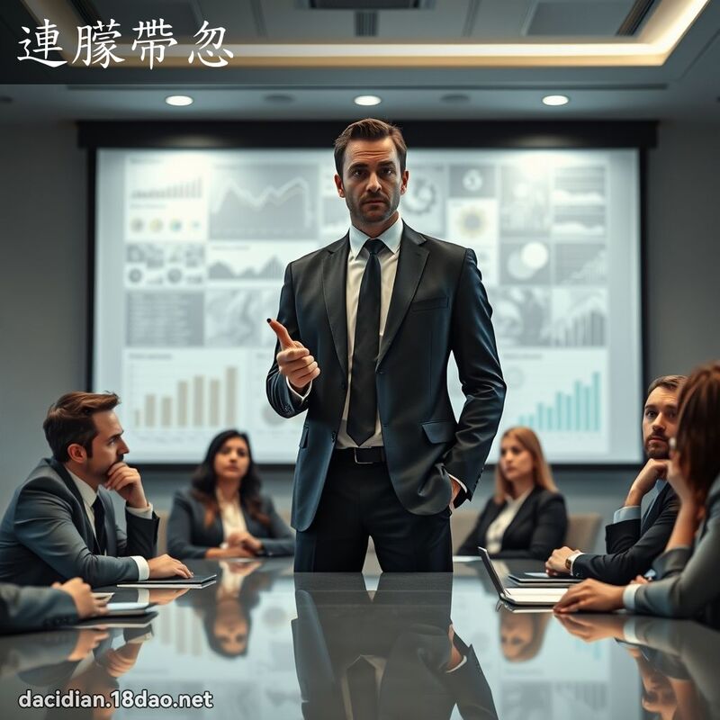連朦帶忽 - 國語大辭典配圖