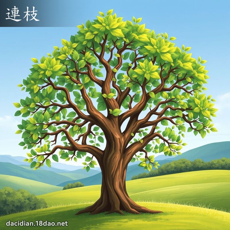 连枝 - 国语大辞典配图