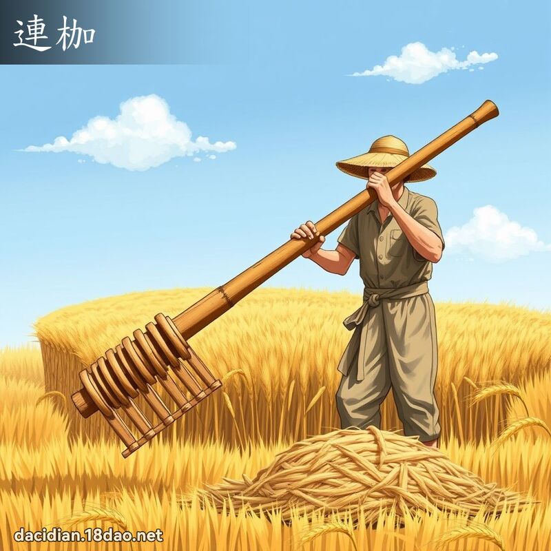 連枷 - 國語大辭典配圖