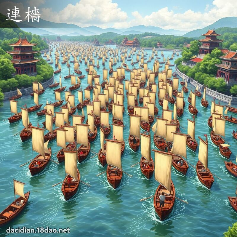 連檣 - 國語大辭典配圖