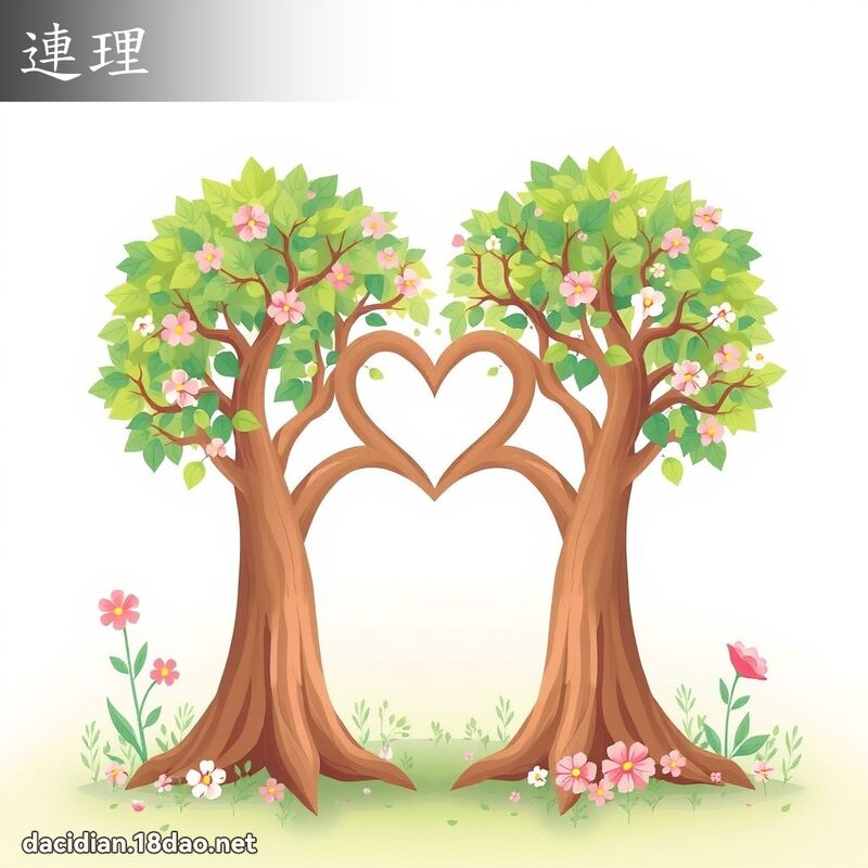連理 - 國語大辭典配圖