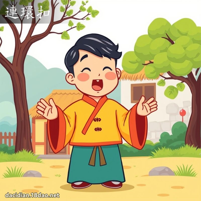 连环扣 - 国语大辞典配图