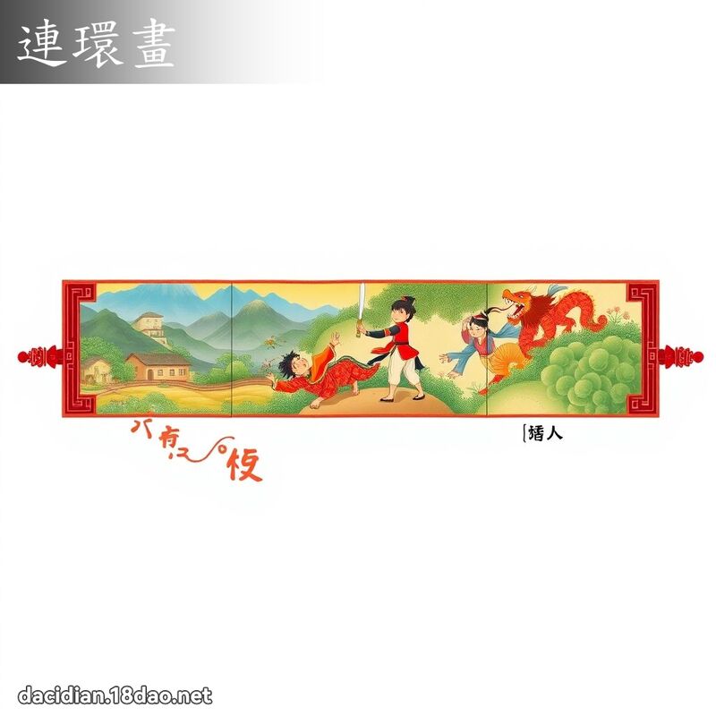 連環畫 - 國語大辭典配圖
