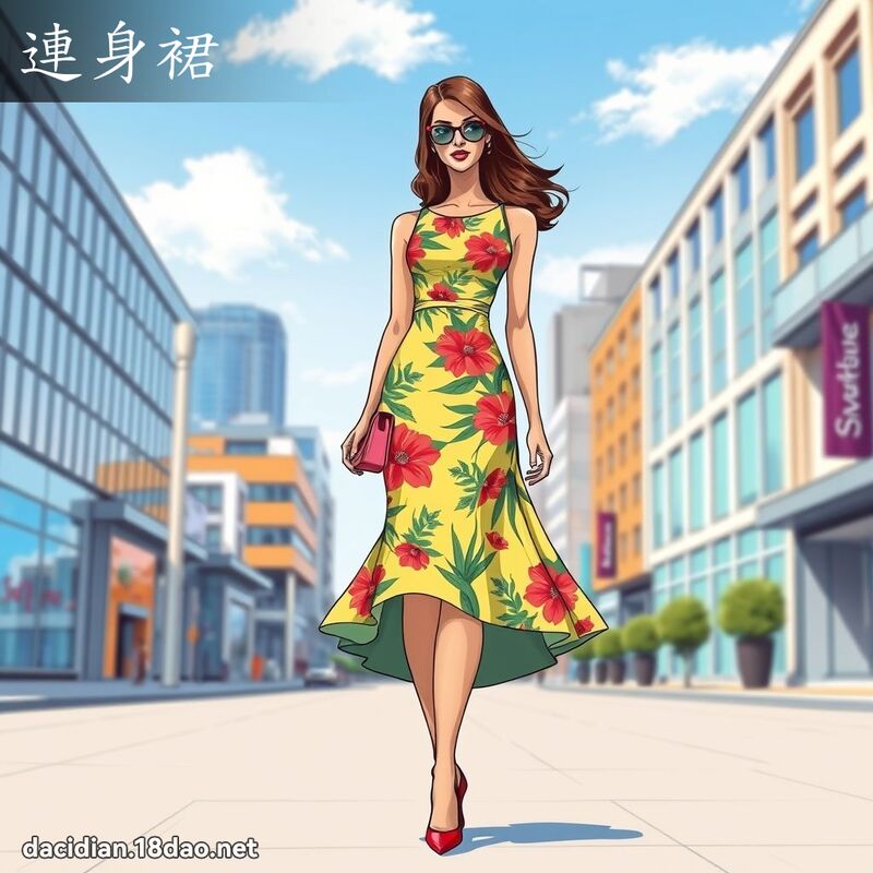 連身裙 - 國語大辭典配圖