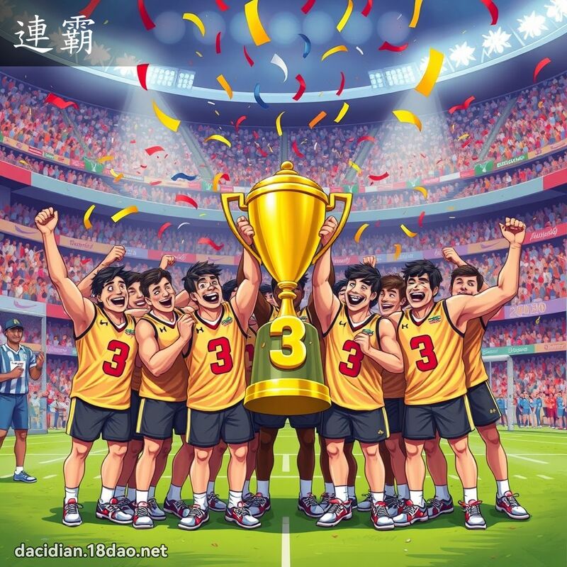 连霸 - 国语大辞典配图